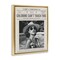 Stupell Industries Chic Chronical Vintage Magazine Floating Frame, design by A Barefoot Stylist